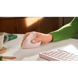 Mysz Logitech Lift Vertical Pink