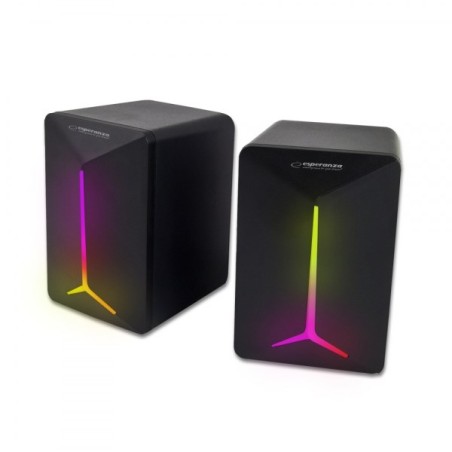 Esperanza Głośniki 2.0 Usb Led Rainbow Frevo Egs105