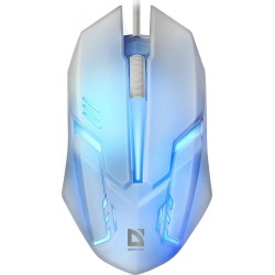 Defender Mysz Cyber Mb-560L 7 Kolorów 1200Dpi 3P Biała 52561
