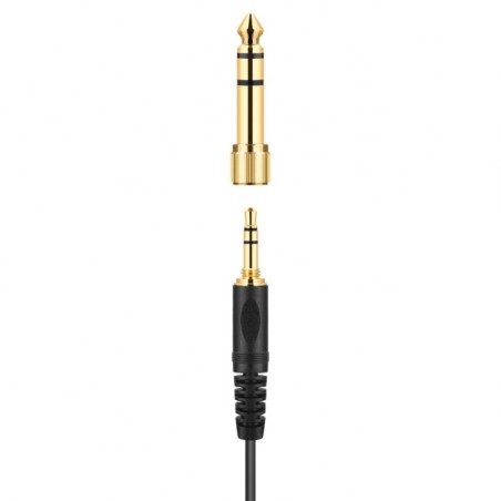 Sennheiser Hd 25 Plus - Słuchawki Profesjonalne, Zamknięte, Przewód Prosty I Spiralny, Dodatkowe Poduszki Welurowe, Pokrowiec