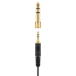 Sennheiser Hd 25 Plus - Słuchawki Profesjonalne, Zamknięte, Przewód Prosty I Spiralny, Dodatkowe Poduszki Welurowe, Pokrowiec