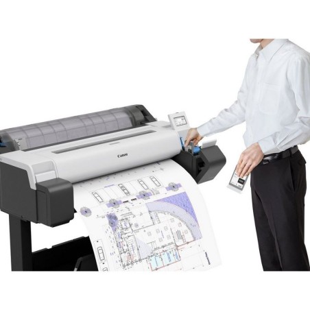 Canon Imageprograf Tm-340 Drukarka Wielkoformatowa Wi-Fi Bubblejet Kolor 2400 X 1200 Dpi A0 (841 X 1189 Mm) Przewodowa Sieć Lan