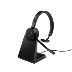 Jabra Evolve 65 Te Zestaw Słuchawkowy Przewodowy I Bezprzewodowy Opaska Na Głowę Biuro/Centrum Telefoniczne Usb Typu-A Bluetooth