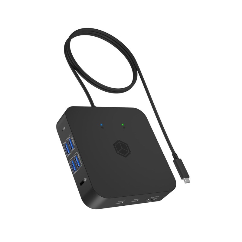 Stacja Dokująca Icybox Usb-C -  Usb3.2/Hdmi/3.5/Lan