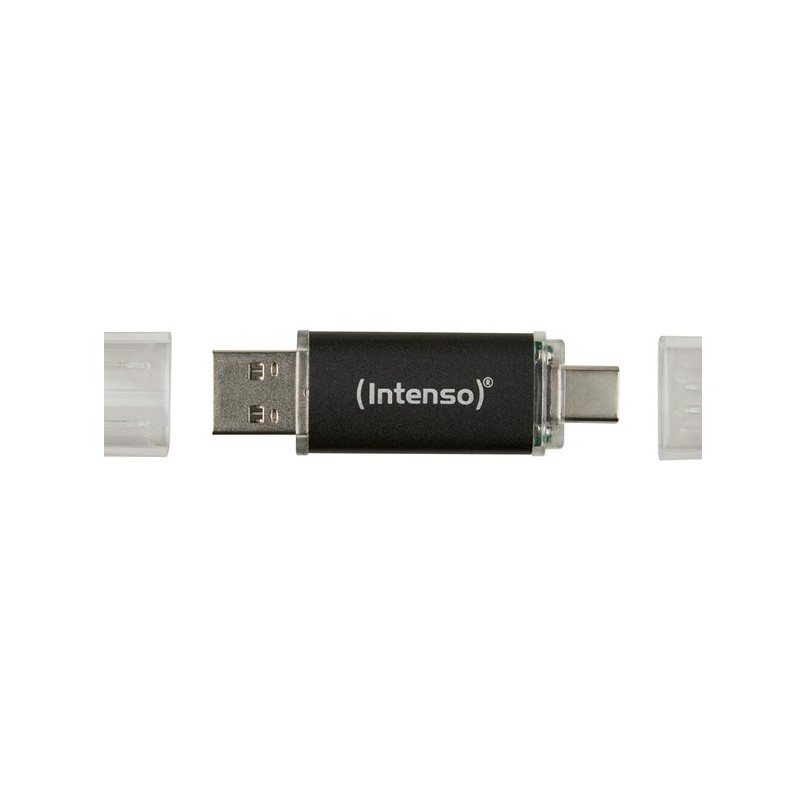 Intenso Twist Line Pamięć Usb 256 Gb Usb Type-A / Usb Type-C 3.2 Gen 1 (3.1 Gen 1) Antracyt