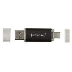 Intenso Twist Line Pamięć Usb 256 Gb Usb Type-A / Usb Type-C 3.2 Gen 1 (3.1 Gen 1) Antracyt