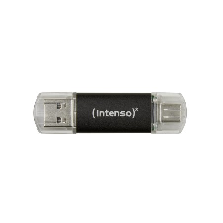 Intenso Twist Line Pamięć Usb 256 Gb Usb Type-A / Usb Type-C 3.2 Gen 1 (3.1 Gen 1) Antracyt