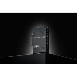 Teltonika Tsw114000000 Przełącznik Sieciowy Nie Zarządzany Gigabit Ethernet (10/100/1000) Czarny