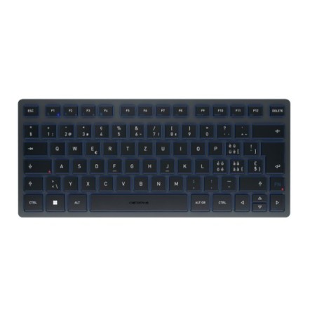 Cherry Tas Kw 7100 Mini Bt Bezprzewodowy Układ Ch-Slate Niebieski