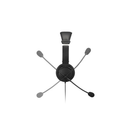 Kensington K33065Ww Słuchawki/Zestaw Słuchawkowy Przewodowa Opaska Na Głowę Biuro/Centrum Telefoniczne Usb Typu-A Czarny