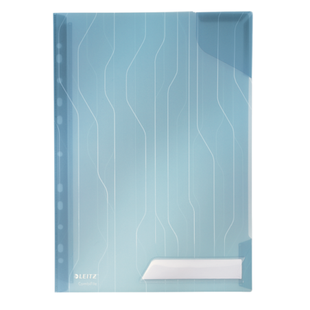 Folder Leitz Combifile, Niebieski Przezroczysty, Folia 5 Szt., 200 Mic., 47260035