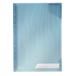Folder Leitz Combifile, Niebieski Przezroczysty, Folia 5 Szt., 200 Mic., 47260035
