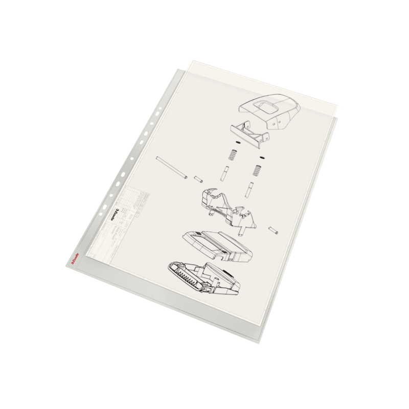 Koszulki Groszkowe A3 75Mic. Esselte Pionowe (10Szt), W Folii,  47181