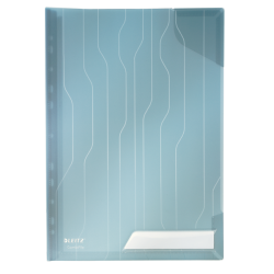 Folder Leitz Combifile, Usztywniony, Niebieski Przezroczty, Folia 3 Szt., 200 Mic., 47280035