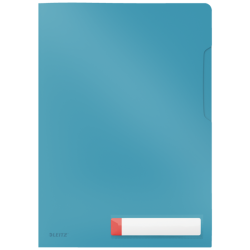 Folder A4 Z Kieszonką Na Etykietę Leitz Cosy, Niebieska 47080061