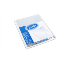 Koszulki Groszkowe Z Klapką A4 120 Mic., W Folii (10Szt) Bantex 100550132