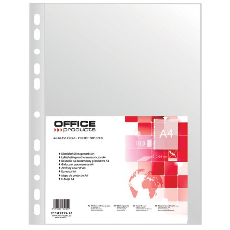Koszulki Na Dokumenty A4 Pp Groszkowe 40Mikr. 100Szt. Office Products 21141215-90