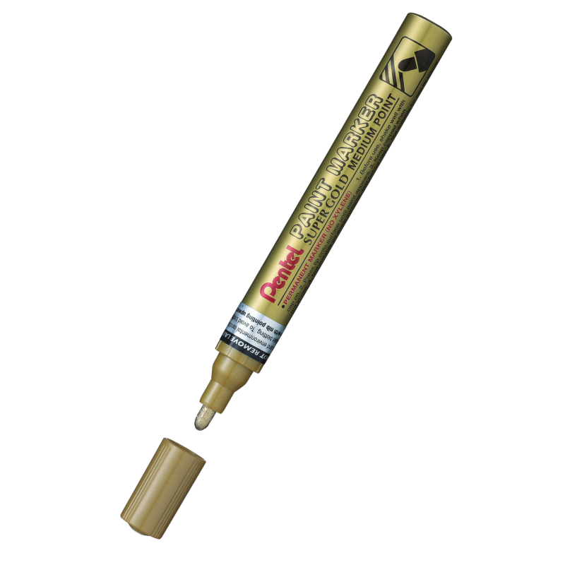 Marker Olejowy W Aluminiowej Obudowie Złoty Mmp10-X Pentel