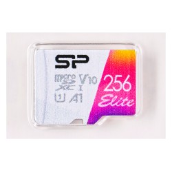 Silicon Power Microsdxc Elite 256Gb Cl10 Uhs-1/U1 A1