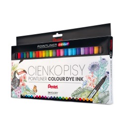 Zestawy Pointliner Colour 24 Szt. S40-St24Pl Pentel