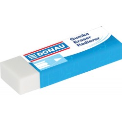 Gumka Uniwersalna Donau, 62X21X11Mm, Biała 7304001Pl-09