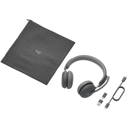 Logitech Zone Wireless 2 Zestaw Słuchawkowy Przewodowy I Bezprzewodowy Opaska Na Głowę Biuro/Centrum Telefoniczne Usb Type-C Blu