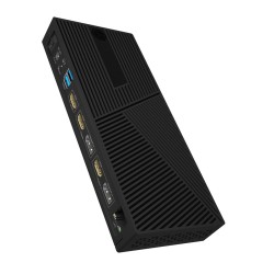 Icy Box Ib-Dk2246Ac Przewodowa Usb 3.2 Gen 2 (3.1 Gen 2) Type-A Czarny