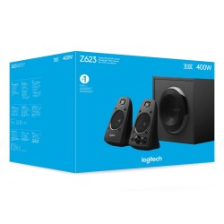 Zestaw Głośników Logitech Z-623 Speaker 980-000403 (2.1  Kolor Czarny)