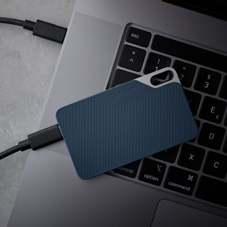 Dysk Zewnętrzny Ssd Intenso Tx100 250Gb Niebieski