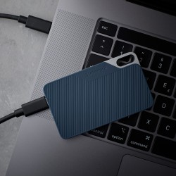 Dysk Zewnętrzny Ssd Intenso Tx100 250Gb Niebieski