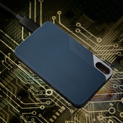 Dysk Zewnętrzny Ssd Intenso Tx100 250Gb Niebieski