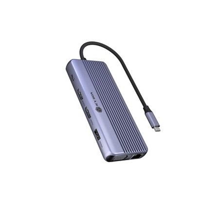 Icy Box Ib-Dk4062-Cpd Przewodowa Usb 3.2 Gen 1 (3.1 Gen 1) Type-C Antracyt