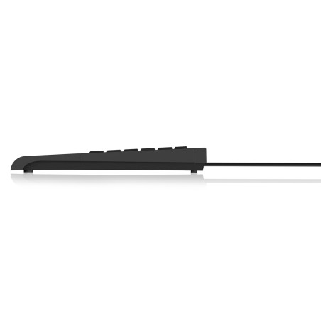 Keysonic Ack-3410 (Us) Klawiatura Biuro Usb Us English Czarny