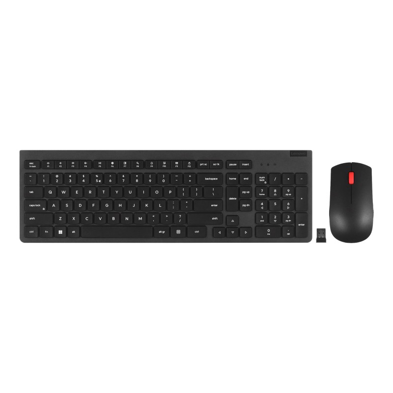 Lenovo Zestaw Bezprzewodowej Klawiatury I Myszy Essential Gen2 Czarny 4X31N50746