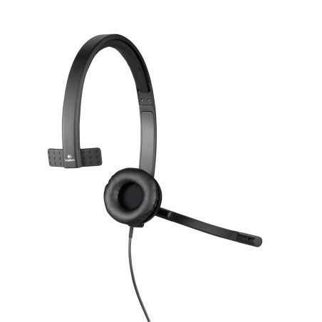 Logitech H570E Zestaw Słuchawkowy Przewodowa Opaska Na Głowę Biuro/Centrum Telefoniczne Usb Typu-A Czarny