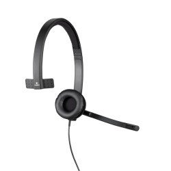 Logitech H570E Zestaw Słuchawkowy Przewodowa Opaska Na Głowę Biuro/Centrum Telefoniczne Usb Typu-A Czarny