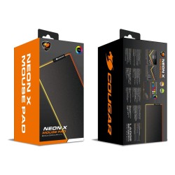 Cougar Cgr-Neon-X Podkładka Dla Graczy Czarny