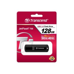 Usb-Stick 128Gb Transcend Jetflash 700 Usb3.1 Schwarz