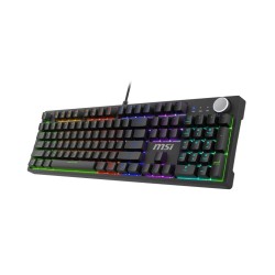Msi Forge Gk320 Red Klawiatura Gaming Usb Qwerty Angielski Czarny