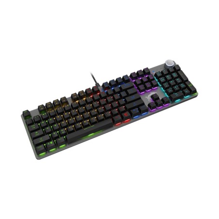 Msi Forge Gk320 Red Klawiatura Gaming Usb Qwerty Angielski Czarny