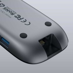 Aukey Hub Usb C Cb-C71 8W1 Rj45 Hdmi 4K Pd 100W