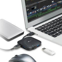 Hub Tp-Link Uh400 (4X Usb 3.0  Kolor Czarny)