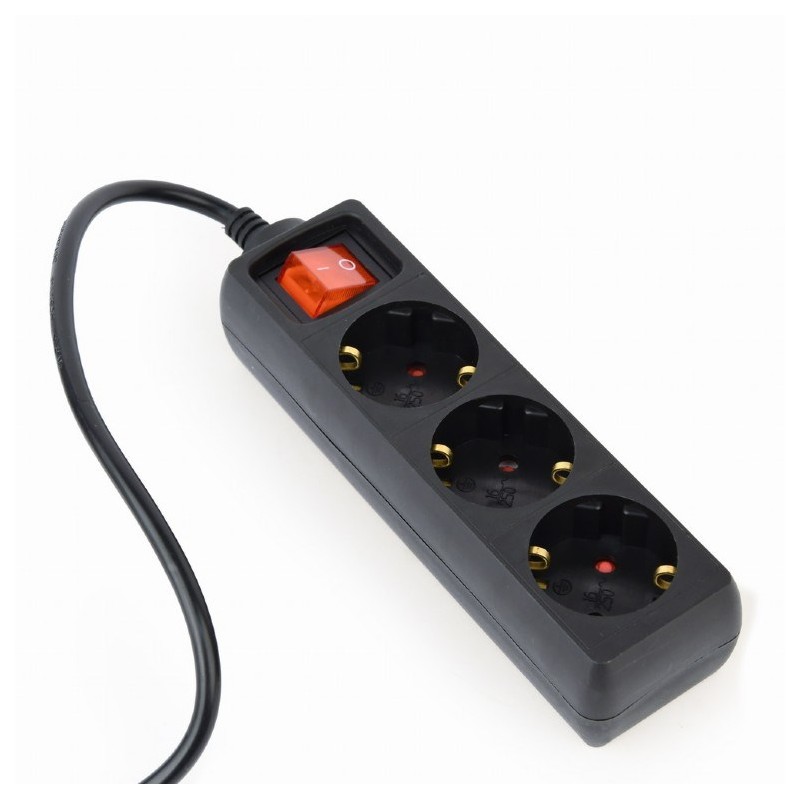 Energenie Listwa Zasilająca Do Ups C14, 3X Schuko, 16A, Cable 0.6M