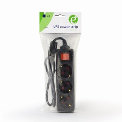 Energenie Listwa Zasilająca Do Ups C14, 3X Schuko, 16A, Cable 0.6M