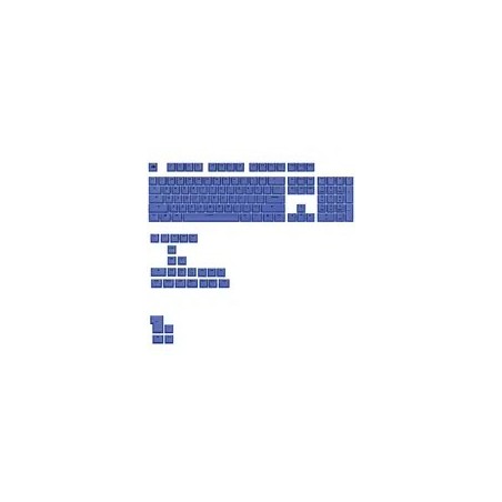 Glorious Gpbt Basics, Układ Ansi (Usa), Pbt, Dye-Sub - Mana Blue