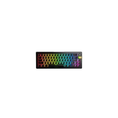 Glorious Gmmk 3 Pro He Wireless 65 % Custom Gaming-Tastatur - Pre-Built, Ansi (Us), Fox He Switches, Schwarz