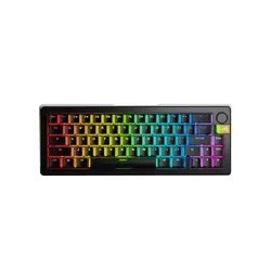 Glorious Gmmk 3 Pro He Wireless 65 % Custom Gaming-Tastatur - Pre-Built, Ansi (Us), Fox He Switches, Schwarz