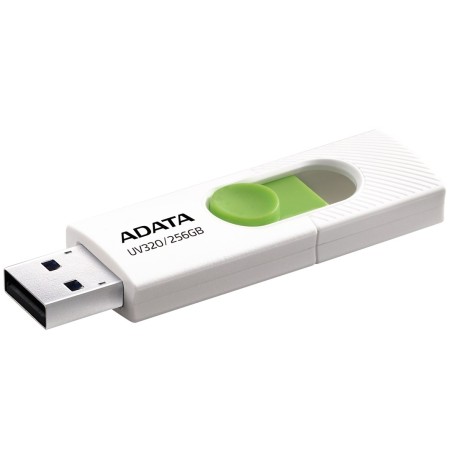 Adata Uv320 Pamięć Usb 256 Gb Usb Typu-A 3.2 Gen 1 (3.1 Gen 1) Zielony, Biały