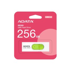 Adata Uv320 Pamięć Usb 256 Gb Usb Typu-A 3.2 Gen 1 (3.1 Gen 1) Zielony, Biały