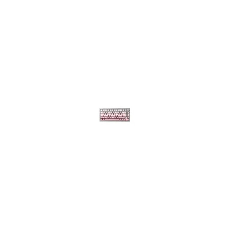 Klawiatura Gamingowa Akko Monsgeek M1W Sp Pink&White, Wireless, Rgb, V3 Piano Pro Switch - Silber, Ansi (Us)